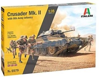 ITA6579 - Crusader Mk.II met 8th Infantry Army om te monteren en te schilderen