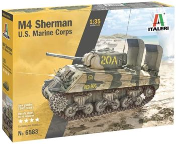 ITA6583 - M4A2 US Marine Corps-tank om te monteren en te schilderen