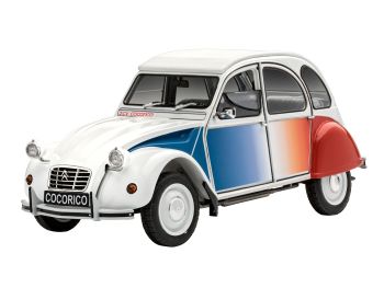 REV67653 - Modelset CITROEN 2 CV Coccorico met schilderij om te monteren