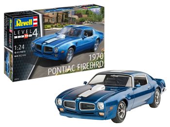REV67672 - Modelset PONTIAC FIREBIRD 1970 te monteren met schilderij