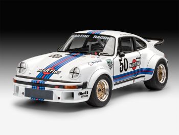 REV67685 - Modelset PORSCHE 934 RSR Martini met schilderij om te monteren