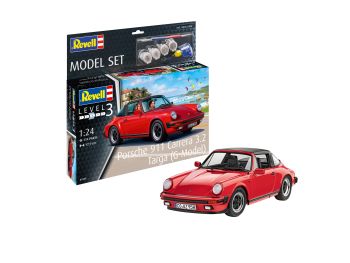 REV67689 - Modelset PORSCHE 911 Carrera 3.2 Targa met verf in elkaar te zetten