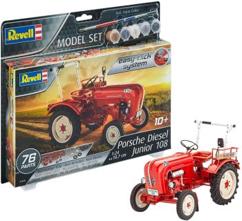 REV67820 - Modelset PORSCHE Junior 108 met schilderij om te monteren