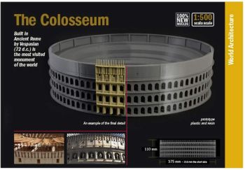 ITA68003 - Wereldarchitectuur: HET COLOSSEUM om in elkaar te zetten en te schilderen