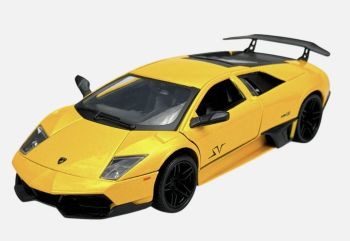 MMX73350JAUNE - LAMBORGHINI Murcielago LP 670-4 SV 2010 Geel