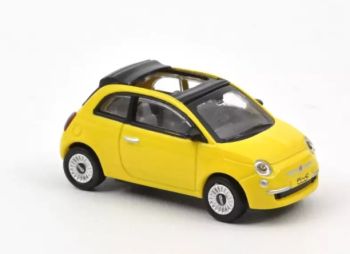 NOREV770059 - FIAT 500C 2009 Geel