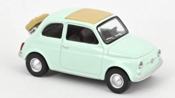 NOREV771206 - FIAT 500 F 1965 Azul Pastel - Coche a reacción