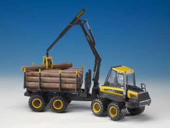 EMEK77600 - PONSSE Elephant bosbouwmachine met laadarm en aanhanger