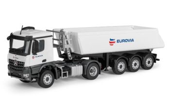 CON78202/06 - MERCEDES-BENZ Arocs 4x2 met SCHMITZ CARGOBULL 3-assige kiepwagen - EUROVIA