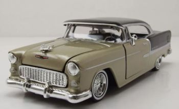 MMX79031GOLD - CHEVROLET BelAir 1955 Goud en zwart