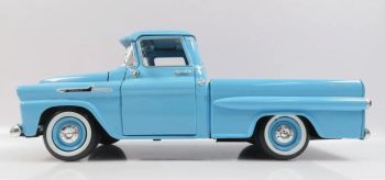 MMAX79311BLEU - CHEVROLET Apache Fleetline pick-up 1958 Blauw