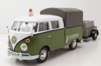 MMX79676 - VOLKSWAGEN Type2 pick-up met zeildoek en aanhanger - Road Service VW