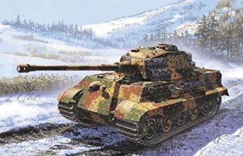 ITA7004 - King Tiger tank om in elkaar te zetten en te schilderen
