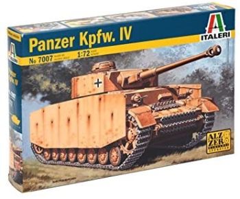 ITA7007 - Tank PANZER KPFW. IV om te monteren en te schilderen