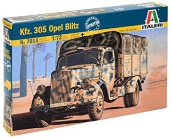 ITA7014 - Kfz voertuig. 305 OPEL Blitz om te monteren en te schilderen