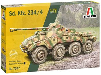 ITA7047 - Tank Sd.Kfz.234/4 om te monteren en te schilderen