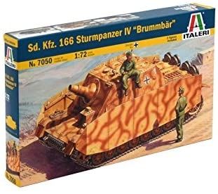 ITA7050 - Tank SD.Kfz.176 Sturmpz. IV Brummbar om te monteren en te schilderen