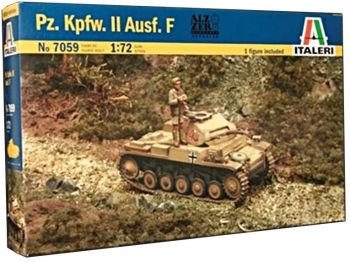 ITA7059 - Char Pz. Kpfw. II Ausf. F om te monteren en te schilderen
