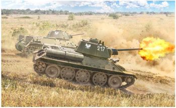 ITA7078 - Tank T-34/76 Model 1943 om te monteren en te schilderen