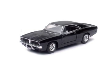 NEW71893-B - DODGE Oplader R/T 1969 zwart