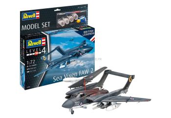 REV63866 - Vliegtuig Zeevixen Faw 2 modelset met schilderij om in elkaar te zetten