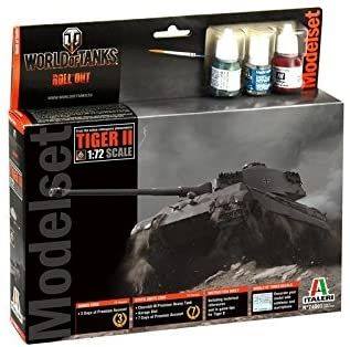 ITA74001 - Startpakket - Tiger II WORLD OF TANKS om in elkaar te zetten en te schilderen