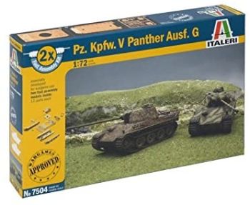 ITA7504 - Pz.Kpfw tanks. V Panther-montage snel te monteren en te schilderen