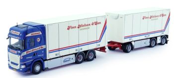 TEK75147 - SCANIA S Highline Rigid 6x4 met aanhanger 3 Assen FINN NIELSEN & SON