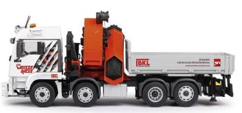 CON77214/0 - MAN TGS LX Euro6 Flatbed met kraan PALFINGER PK92002-SH