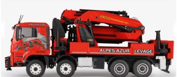 CON77224/01 - MAN TGS Euro 6 4 Assen met loskraan PALFINGER PK 200002L SH ALPES AZUR LEVAGE