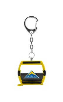 JC80138 - Gele OMEGA gondelsleutelhanger - SFL