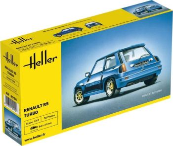 HEL80150 - RENAULT R5 Turbo om te monteren en te spuiten
