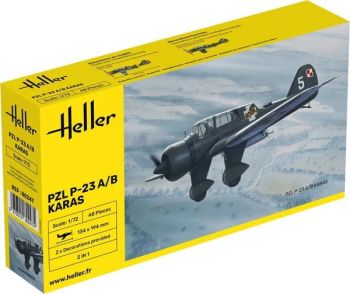HEL80247 - PZL 23 Karas militair vliegtuig assembleren en schilderen