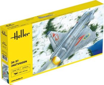 HEL80309 - SAAB Ja-37 Jaktviggen gevechtsvliegtuig om te monteren en te schilderen