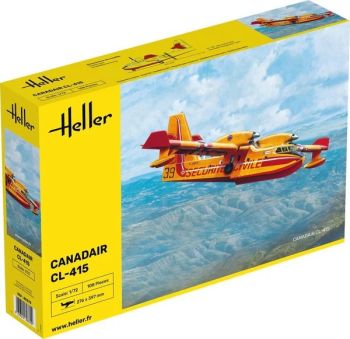 HEL80370 - Canadair CL-415 bommenwerpervliegtuig om te assembleren en te schilderen