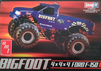 AMT805L/12 - FORD F-150 4x4x4 BIGFOOT om te monteren en te schilderen