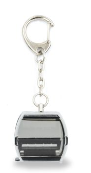 JC80750 - Zilveren OMEGA V gondel sleutelhanger