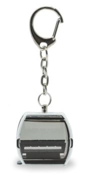 JC80754 - OMEGA V-gondelsleutelhangers, wit