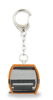 JC80756 - OMEGA V oranje gondel sleutelhanger