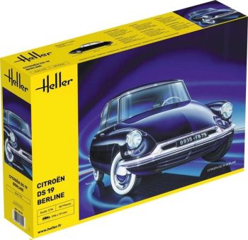 HEL80795 - CITROEN DS 19 auto om te assembleren en te spuiten