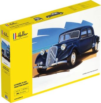 HEL80799 - Citroën 15 SIX Traction Avant voor montage en spuiten