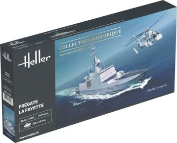 HEL81035 - Het fregat La Fayette moet worden geassembleerd en geverfd.