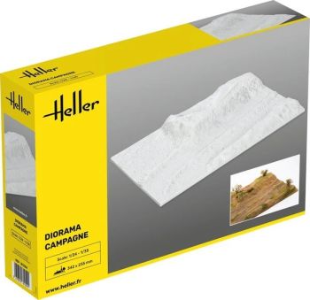 HEL81254 - Diorama-basis - Platteland - Ongeverfd