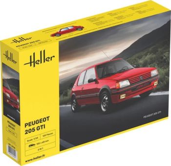 HEL82705 - PEUGEOT 205 GTI om te monteren en te spuiten