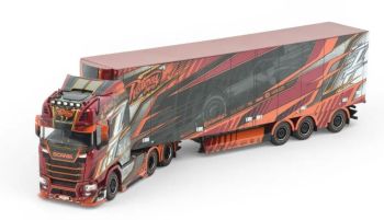 TEK85092 - SCANIA NGS Highline 6x4 met 3-assige koeltrailer RISTIMAA-ICEMAN