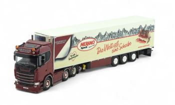 TEK87887 - SCANIA S-serie Next Generation Highline 6x2 met 3-assige HEINRICHS koeltrailer - MERANO SPECK