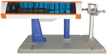JC84690 - Oranje en blauw station