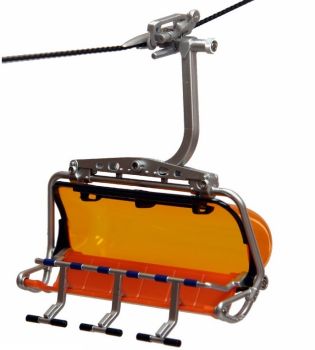 JC86100 - Oranje 6-persoons stoeltjeslift