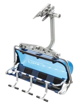 JC86450 - Stoeltjeslift 6 personen Blauw en zwart