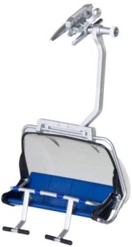 JC87250 - Stoeltjeslift 4 Personen Blauw grijze bubbel